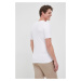 Bavlnené tričko Michael Kors biela farba, jednofarebné, BR2V001023
