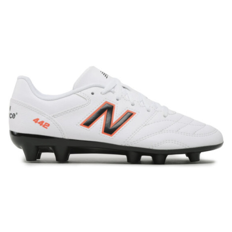 New Balance Futbalové topánky 442 v2 Academy Jnr Fg JS43FWD2 Biela