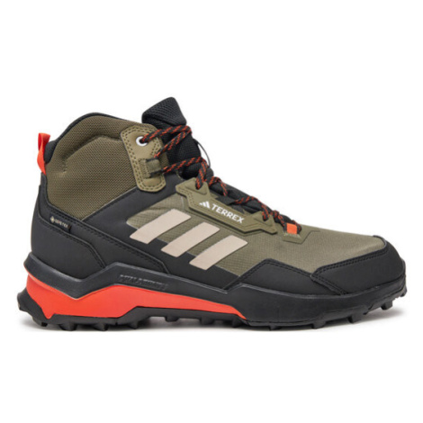 Adidas Trekingová obuv Terrex AX4 Mid GORE-TEX IG8853 Zelená