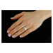 Snubný oceľový prsteň pre ženy a mužov MARIAGE