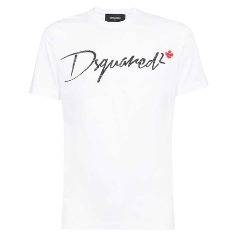 DSQUARED2 Written White tričko Dsquared²