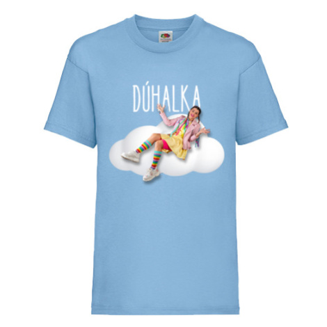 Dúhalka tričko Dúhalkin svet Sky blue