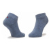 Tommy Hilfiger Súprava 2 párov detských členkových ponožiek 301390 Tmavomodrá