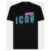 Dsquared  T-Shirt Pixeled Icon Cool Fit Tee noir  Mikiny Čierna