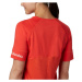 Columbia WINDGATES SS TEE Dámske športové tričko, červená, veľkosť