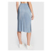Glamorous Plisovaná sukňa AN4257 Modrá Regular Fit