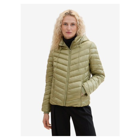 Khaki women's quilted jacket Tom Tailor - Women's