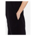 KARL LAGERFELD Úpletové šaty Logo 225W1356 Čierna Relaxed Fit