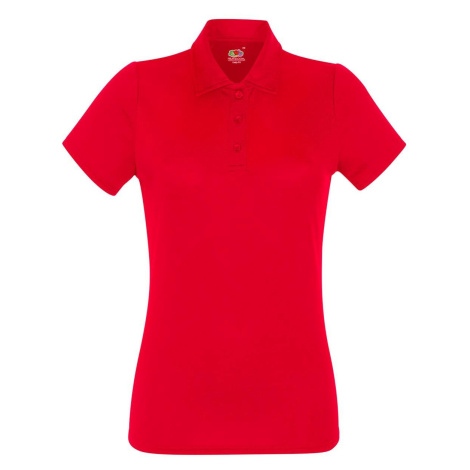 Red Performance PoloFruit of the Loom T-shirt