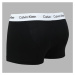 Calvin Klein 3 Pack Low Rise Trunks C/O černé