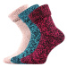 VOXX® ponožky Tery mix 3 páry 115427