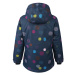 Dievčenská lyžiarska bunda COLOR KIDS Ski jacket AOP, AF 10.000, festival fuchsia