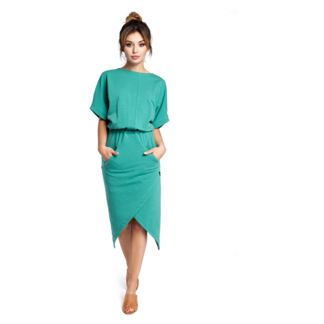 Dámské šaty model 15564128 Zelená S / M - BeWear