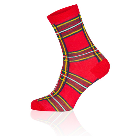 SANTA Long Socks - Red/Colorful Italian Fashion