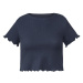 esmara® Dámske crop tričko (námornícka modrá)
