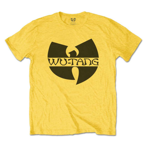 Wu-Tang Clan tričko Logo Žltá