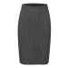 Kaffe Puzdrová sukňa Tippie 10504865 Sivá Regular Fit
