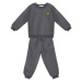 Denokids Cat Baby Boy Dark Gray Tracksuit Set