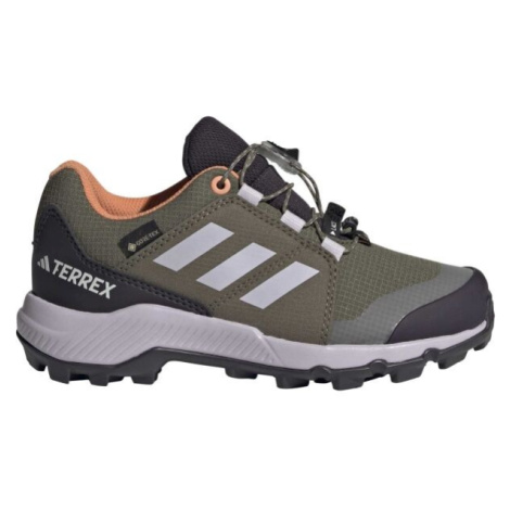 adidas TERREX GTX K Detská outdoorová obuv, khaki, veľkosť 38