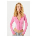 Koton Pink Women's Cardigan