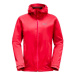 Women's Jacket Jack Wolfskin Pack & Go Shell Tulip Red