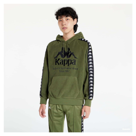 Mikina Kappa 222 Banda Viper Hoodie Green