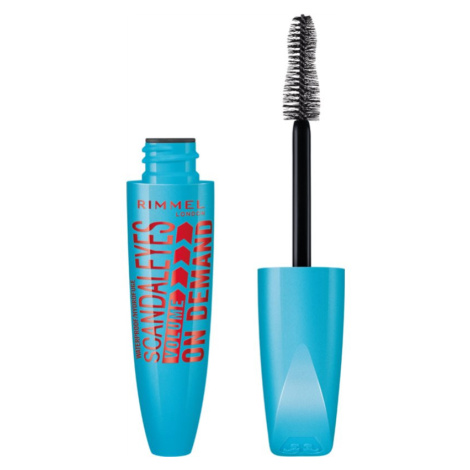 Rimmel ScandalEyes Volume On Demand vodeodolná riasenka pre objem odtieň 001 Black