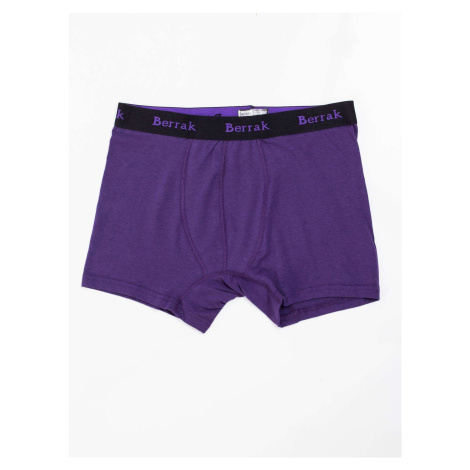 PÁNSKE FIALOVÉ BOXERKY BR-BK-4476.28P-PURPLE