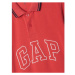 GAP FRAN LOGO POLO Detské tričko, červená, veľkosť