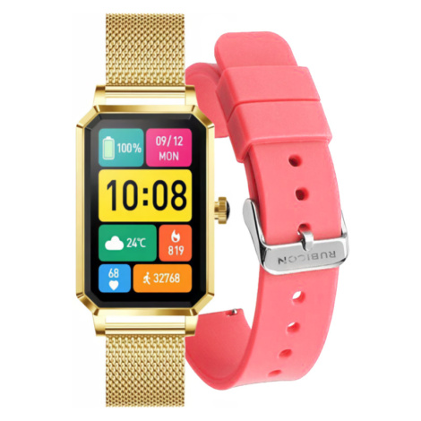 Dámske smartwatch I Rubicon RNBE86 - vlastné ciferníky (sr030b)
