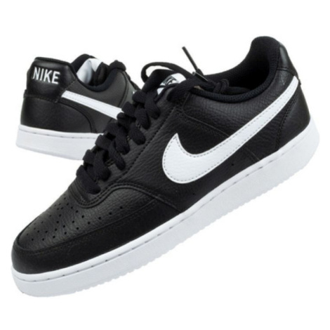Dámske topánky Court Vision CD5434-001 Čierna s bielou - Nike černo - bílá