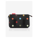 Čierny dámsky skladací batoh s bodkami Reisenthel Mini Maxi Rucksack Dots