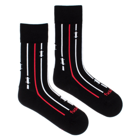 Ponožky Na dosku čierne Fusakle