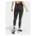 Adidas Legíny Train Essentials 3-Stripes High-Waisted 7/8 Leggings HT5438 Čierna