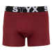 Children's boxers Styx sports rubber burgundy