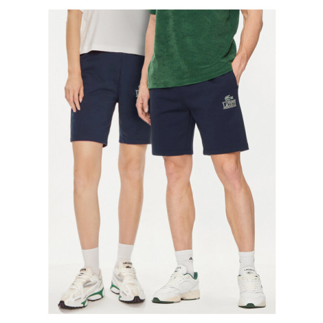 Lacoste Športové kraťasy GH1220 Tmavomodrá Regular Fit