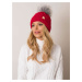 RUE PARIS Red Ladies Cap