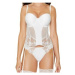 Gorteks Rome push-up corset white