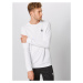 ADIDAS ORIGINALS Mikina 'Loungewear Trefoil Essentials'  biela