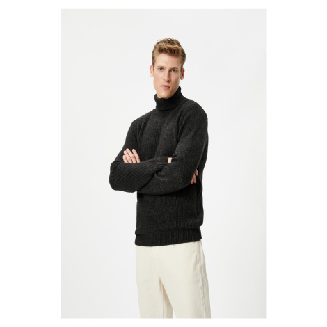 Koton Men's Anthracite Sweater