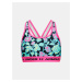 Under Armour Bra G Crossback Mid Printed-BLK - Girls