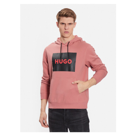Hugo Mikina 50473168 Ružová Regular Fit Hugo Boss