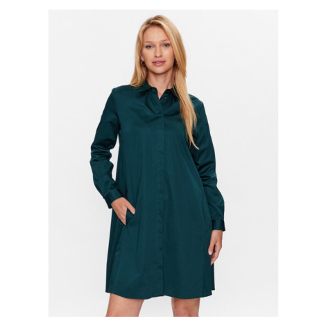 Seidensticker Košeľové šaty 60.130701 Zelená Regular Fit