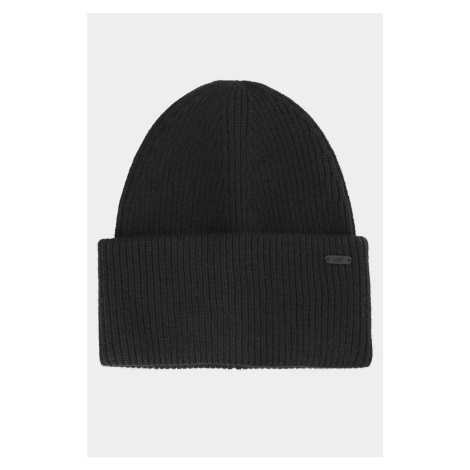 4F winter hat with recycled materials black