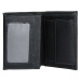 Pánska kožená peňaženka SendiDesign 5502 FH - čierna