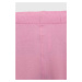 Detská tepláková súprava z bavlny United Colors of Benetton ružová farba