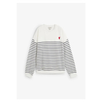 Oversize mikina z bavlneného mixu