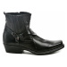 Koma 1025 čierne pánske westernové topánky