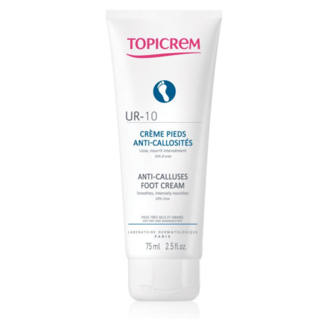 Topicrem UR-10 Anti-Calluses Foot Cream krém na nohy pre výživu a hydratáciu