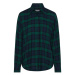 Tommy Hilfiger Košeľa - BEA TARTAN RELAXED SHIRT zelená